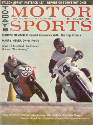 TODAY'S MOTOR SPORTS 1963 JULY - V4 N1
